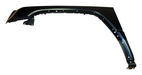 Crown Automotive Fenders 55369219AB Fender, Front Outer, Driver Side, Steel, Black EDP Coated, Jeep, Each