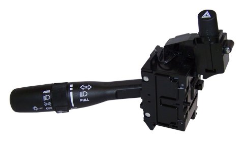 Crown Automotive Multi-Function Switches for 1999-2004 GRAND CHEROKEE - 56042301AG Turn Signal Switch, Multi-Function, Labeled, Plastic, Black, Jeep, Each