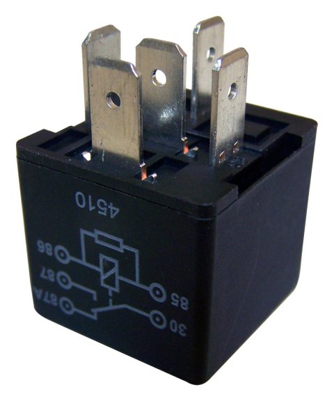 Crown Automotive Relays 56002958 Relay, Mini SPDT, 12 V, Chrysler, Dodge, Jeep, Plymouth, Each