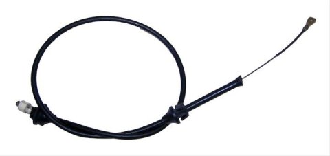 Crown Automotive Accelerator Cables for 1984-1986 CHEROKEE, 1986 COMANCHE - 53000038 Cable, Black Jacket, Jeep, 2.8L, Each