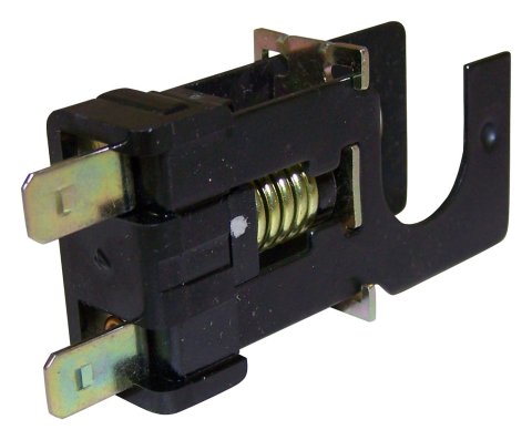Crown Automotive Brake Light Switches for 1984-1990 CHEROKEE, 1986-1990 COMANCHE, 1987-1990 WRANGLER - J3215938 Switch, Plastic, Black, Jeep, Each