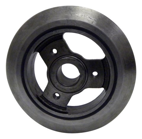 Crown Automotive Harmonic Balancers J3225201 Balancer, Nodular Iron, Black Powdercoated, Internal Engine Balance, Jeep, 4.2L, Each