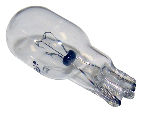 Crown Automotive Light Bulbs G9436750 Bulb, Incandescent, 906, Clear, Chrysler, Dodge, Eagle, Jeep, Plymouth, Each