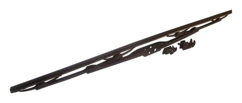 Crown Automotive Windshield Wiper Blades WB000024AB Blade, Driver Side, Plastic Frame, Rubber Blade, Black, 24.00 in. Length, Chrysler, Dodge