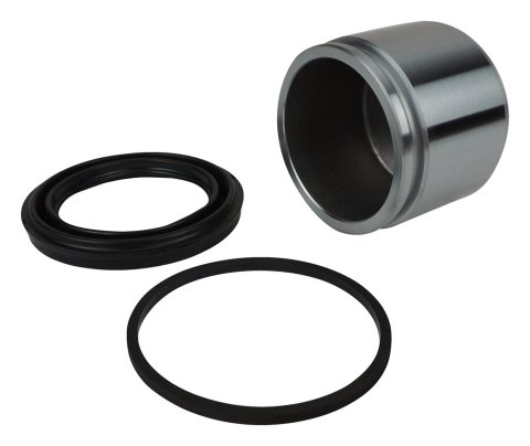 Crown Automotive Brake Caliper Pistons J8133845 Piston Kit, Left or Right, Front, This Item Is Not Painted, Metal & Rubber, Use Existing Hardware
