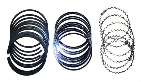Crown Automotive Piston Rings for 1996-2000 CHEROKEE, GRAND 1997-2000 WRANGLER - 4798878 Rings, 3.875 in. Bore, 1.5mm, 1.5mm, 4.0mm Thickness, L6, Set