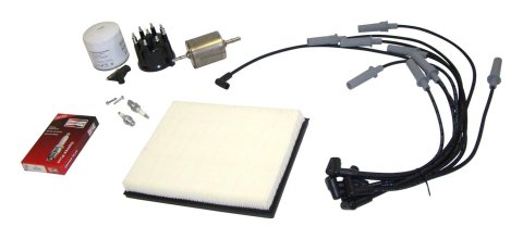 Crown Automotive Vehicle Maintenance Tune-Up Kits for 1993-1996 GRAND CHEROKEE - TK-23 Spark Plugs, Tune-Up, Plug Wires, Air Filter, Distributor Cap and Rotor, Jeep, 5.2L, Kit