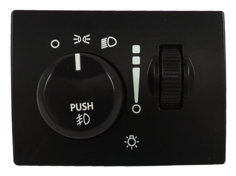 Crown Automotive Headlight Switches 68019678AE Switch, Chrysler, Dodge, Each