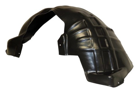 Crown Automotive Fender Liners for 2008-2012 LIBERTY - 55157411AD Liner, Front Left, Plastic, Black, Jeep, Each