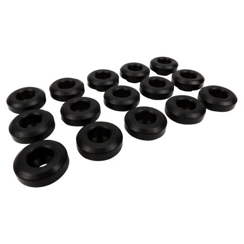 Crown Automotive Valve Cover Grommets 53010424K Mounting Grommet Kit for Select Jeep TJ, WJ, ZJ, XJ w/ 4.0L Engine