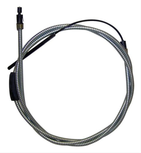 Crown Automotive Parking Brake Cables 52003190 Cable, Front, Black Plastic Jacket, 109.00 in. Cable Length, Jeep, Each