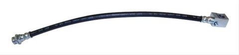 Crown Automotive Brake Hoses 52004152 Hose, Assembled, Rubber, 17.50 in. Length, Center Rear, Jeep, Each