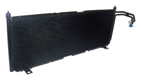 Crown Automotive Air Conditioning Condensers 55036595AD Condenser, Aluminum, Black, Jeep, Each