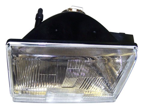 Crown Automotive Headlight Assemblies for 1993-1996 GRAND CHEROKEE - 55054577 Assembly, Driver Side, OEM Style, Clear Lens, European, Jeep, Each