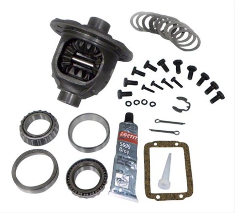 Crown Automotive Spline Differential Case Kits Dana 30 5252582 Kit, Front, Silver & Gray, MetalHardware Included & Use Existing Hardware