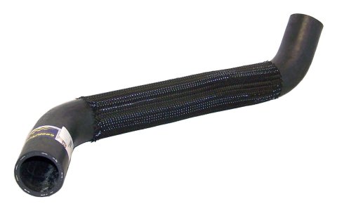 Crown Automotive Radiator Hoses 55057204AB Hose, Upper, Rubber, Black, 1 1/2 in. Ends, 19.61 in. Length, Jeep, 3.8L, Each