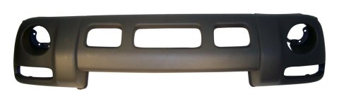 Crown Automotive - Front Fascia Panels for 2002-2004 LIBERTY 5GJ63HS5AC Fascia, Front, Gray, Plastic, Use Existing Hardware