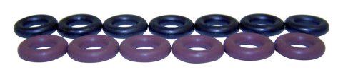 Crown Automotive Fuel Injector O-Ring Kits for 1987-1990 CHEROKEE, COMANCHE, WAGONEER - 83503637 O-Rings, Rubber, Jeep, 4.0L, Kit