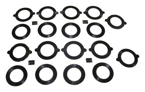Crown Automotive Differential Clutch Kits J0994345 Disc Kit, Rear, This Item Is Not Painted, Metal,