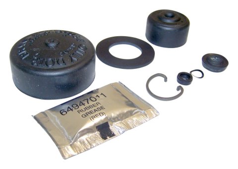 Crown Automotive - Master Cylinder Replacement Components for 1984-1985 CHEROKEE 83500669 Clutch Repair Kit, Black, Metal & Rubber, Use Existing Hardware