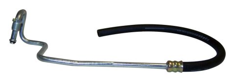 Crown Automotive Power Steering Hoses for 1981-1983 CJ5, 1981-1986 CJ7, 1981-1985 SCRAMBLER - J5363662 Hose, Low-pressure, Steel/Rubber, Black, Jeep, Each