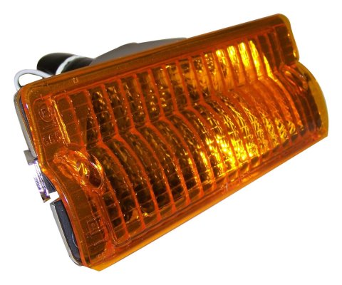 Crown Automotive Parking Light Assemblies J5460107 Lamp Assembly, Amber Lens, Driver Side Front, Jeep, Each