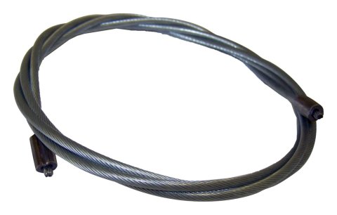 Crown Automotive Parking Brake Cables J5355330 Cable, Intermediate, Black Plastic Jacket, 60.125 in. Cable Length, Jeep, Each