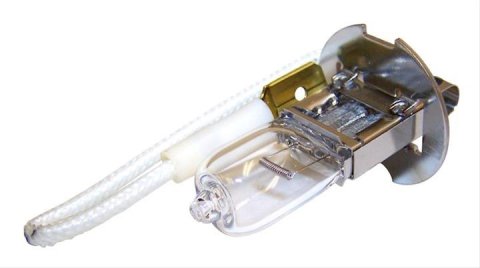 Crown Automotive Fog Light Bulbs 4728646 Bulb, Fog, H3, Halogen, Clear, Jeep, Each