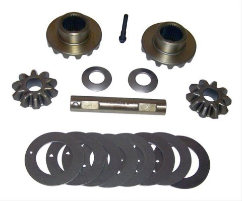 Crown Automotive Spider Gear Kits 4883087 Gears, Side Gears, Cross Shaft Pin, 29 Spline, Open, Rear, Chrysler 8.25 in., Chrysler, Dodge, Jeep, Kit