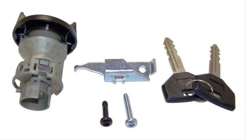 Crown Automotive Ignition Lock Cylinders for 1995-1996 CHEROKEE, 1994-1996 GRAND CHEROKEE - 4778122 Cylinder, Coded, Two Keys, Jeep, Each