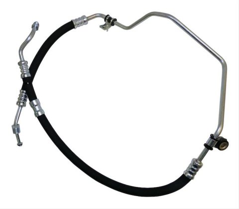 Crown Automotive Power Steering Hoses 4782518AG Hose, High-pressure, Steel/Rubber, Black, Chrysler, Dodge, Each