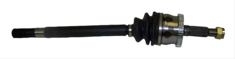 Crown Automotive Direct-Fit Axle Shaft Assemblies for 1999-2004 GRAND CHEROKEE - 5012457AB Shaft, Front Driver Side, 27-spline Inner, Steel, Dana 30, Jeep, Each