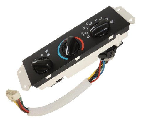 Crown Automotive Climate Control Panels for 1999-2004 TJ, WRANGLER - 55037473AB Panel, Heater and A/C Switch, Jeep, TJ Wrangler, Each