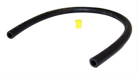 Crown Automotive Power Steering Hoses 52038016R Hose, Low-pressure, Rubber, Black, 3/8 in. I.D., 24 in. Length, Each