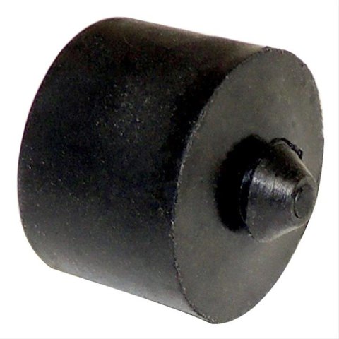 Crown Automotive Hood Bump Stops 5054227AA Stop, Rubber, Black, Chrysler, Dodge, Jeep, Each