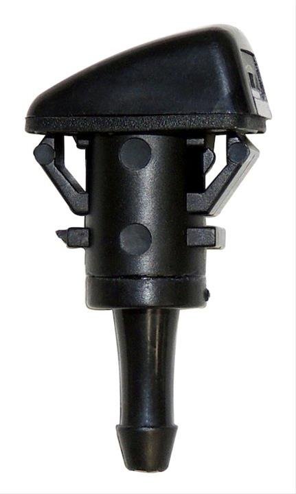 Crown Automotive Windshield Washer Nozzles 5165712AA Nozzle, Stock, Black, Jeep, Each