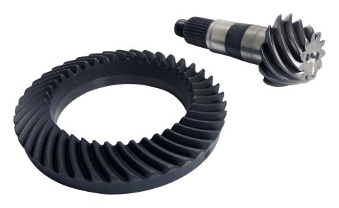 Crown Automotive Ring and Pinion Gears 68393535AA Dana 44 3.73 Gears, 3.71:1 Ratio, 28-spline, Standard Rotation, Front, 44, Jeep Wrangler JL, Set