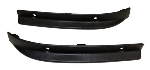 Crown Automotive Bumper Moldings 68156562K Fascia Skirt Set, Front Lower Fascia Skirt Set for 2014-2018 Jeep KL Cherokee