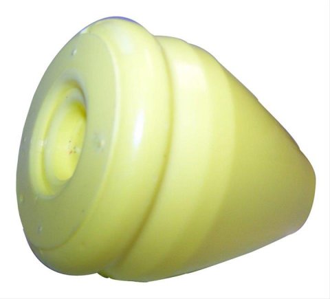 Crown Automotive Frame Bump Stops 52089343AB Stop, Beehive, Foam, Yellow, Jeep, Each