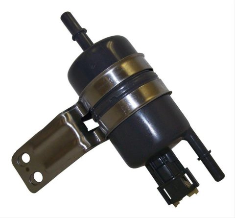 Crown Automotive Fuel Filters 52100283AD Filter, Black Steel Housing, Element, Regulator, Jeep, 4.0L, 4.7L, Each