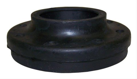 Crown Automotive Coil Spring Isolators 52000229 Isolator, Front Upper, Rubber, Black, Jeep, Each