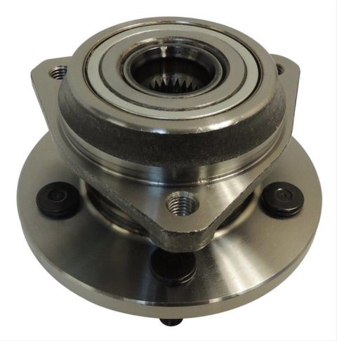 Crown Automotive Wheel Hub Assemblies for 1990-1999 CHEROKEE, WRANGLER, 1993-1998 GRAND CHEROKEE - 53007449 Assembly, Front, Steel, Natural, Jeep, Each