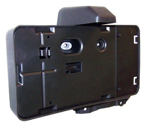 Crown Automotive License Plate Brackets 68064720AA Bracket, Rear, Plastic, Black, Lamp, Jeep, Each
