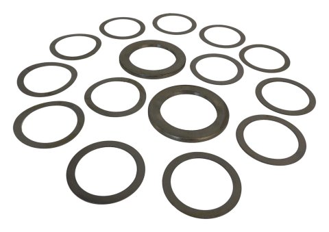 Crown Automotive Differential Shims 83503004 Shims, Carrier Type, Steel, Rear, Dana 35, Jeep, Set