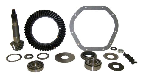 Crown Automotive Ring and Pinion Gear Installation Kit Combos 83503087 Dana 44 4.56 Gears Gears, 4.56:1 Ratio, 26-spline, Standard Rotation, Kit, Rear, 44, Jeep,