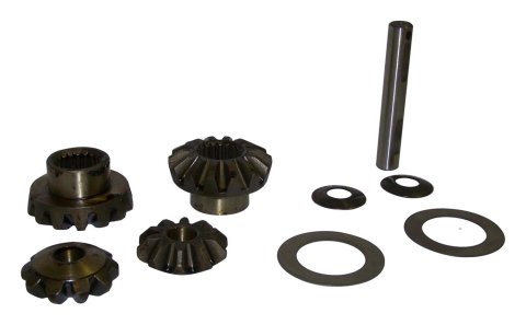 Crown Automotive Spider Gear Kits J0908333 Gears, Side Gears, Cross Shaft Pin, Thrust Washers, Open, Rear, Dana 53, Kit