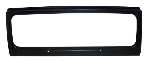 Crown Automotive Windshield Frames for 1976-1983 CJ5, 1976-1986 CJ7, 1981-1985 SCRAMBLER - J5758971 Frame, Steel, Black EDP Coated, Jeep, Each