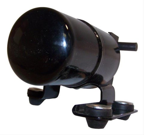 Crown Automotive Air Conditioning Driers and Accumulators 4677303 Receiver Drier, Round, Vertical Mounting Style, Steel, Black, Chrysler, Dodge, Plymouth, Each