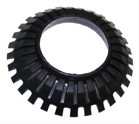 Crown Automotive Coil Spring Isolators 4694934AA Isolator, Front Upper, Rubber, Black, Chrysler, Dodge, Each