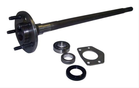 Crown Automotive Direct-Fit Axle Shaft Assemblies for 2002 LIBERTY - 5066485AA Assembly, Rear Driver Side, Bolt-in, 27-spline Inner, Steel, Dana 35, Jeep, Each